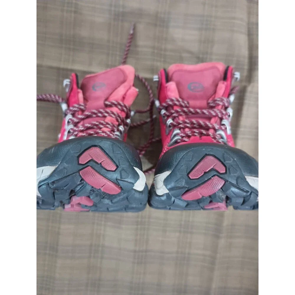 New Oboz Sypes Mid Leather B-Dry Waterproof Hiking Boot Womens  Burgundy Sz 6.5